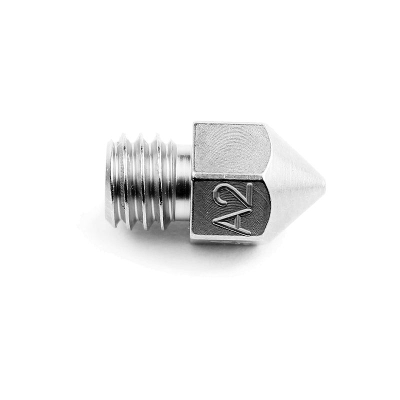 Micro-Swiss Microswiss MK8 Plated A2 Tool Steel Wear Resistant Nozzle (MakerBot, CraftBot, Creality, CR10, Ender 3, Ender 5, Tevo Tornado) .4mm - Image 2